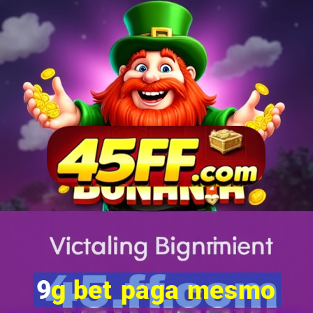 9g bet paga mesmo